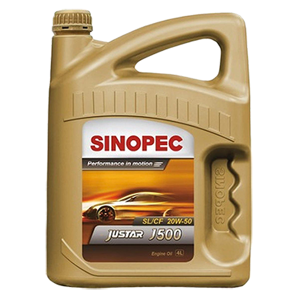 SINOPEC Justar J500F Gasoline Engine Oil