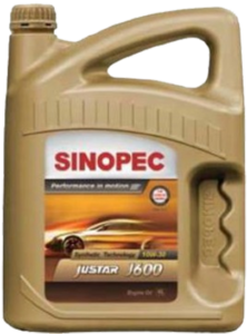 SINOPEC Justar J600F Gasoline Engine Oil